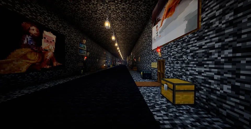 Sintetica'dan 100 ta eshik — Minecraft xarita, rasm 5