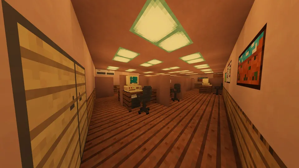 Ofis — Minecraft xarita, rasm 3