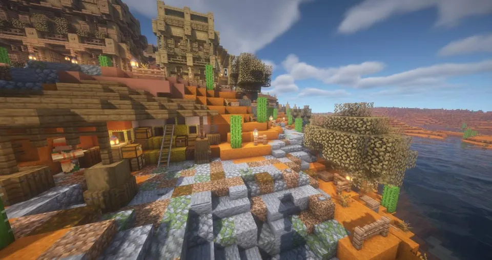Dusty Valley — Minecraft xarita, rasm 3