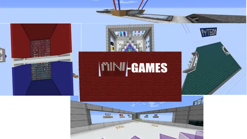 Mini-games by rodidzon & sasha_banan4ik — Minecraft xarita, rasm 1