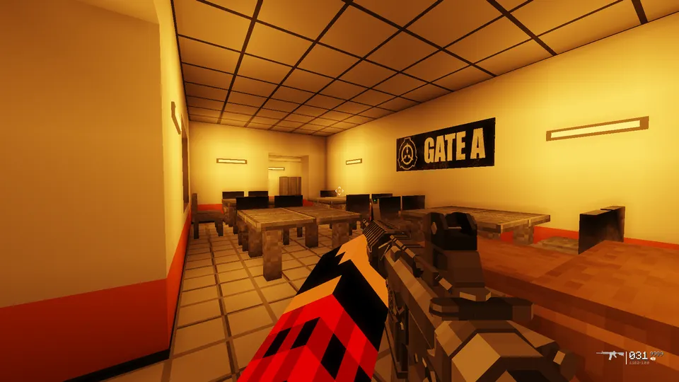 Gate A: Bunker Attack — Minecraft xarita, rasm 5