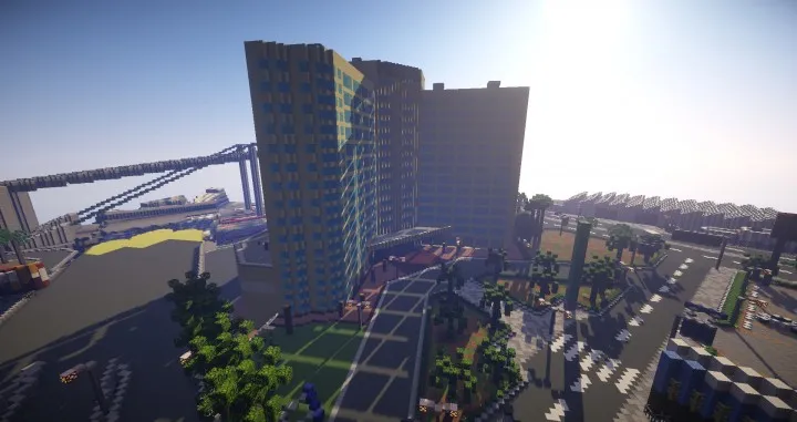 Los-Santos map (GTA V) — Minecraft xarita, rasm 2
