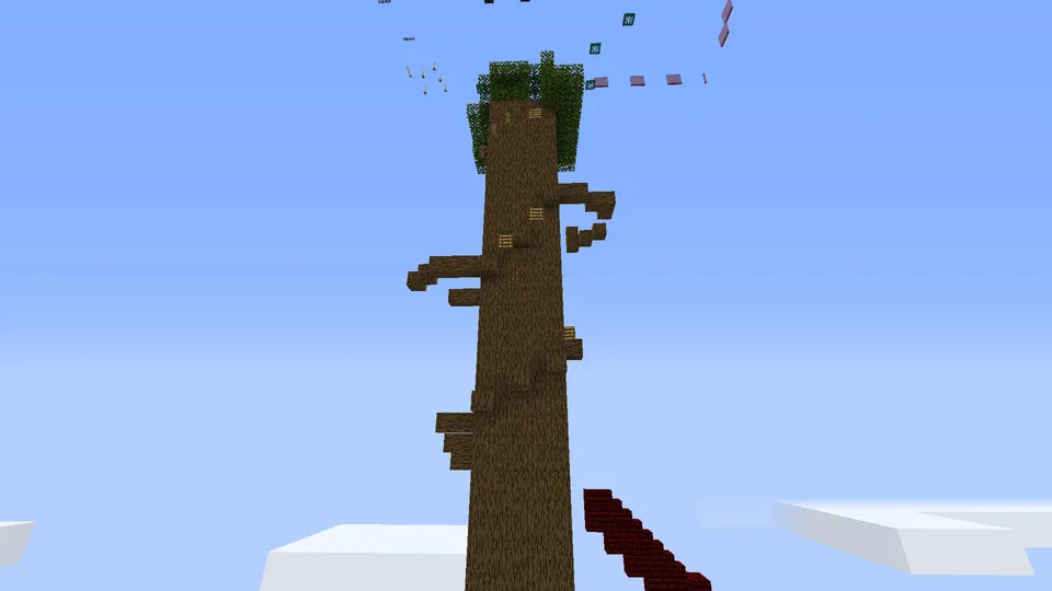 Faqat tepaga — Minecraft xarita, rasm 3