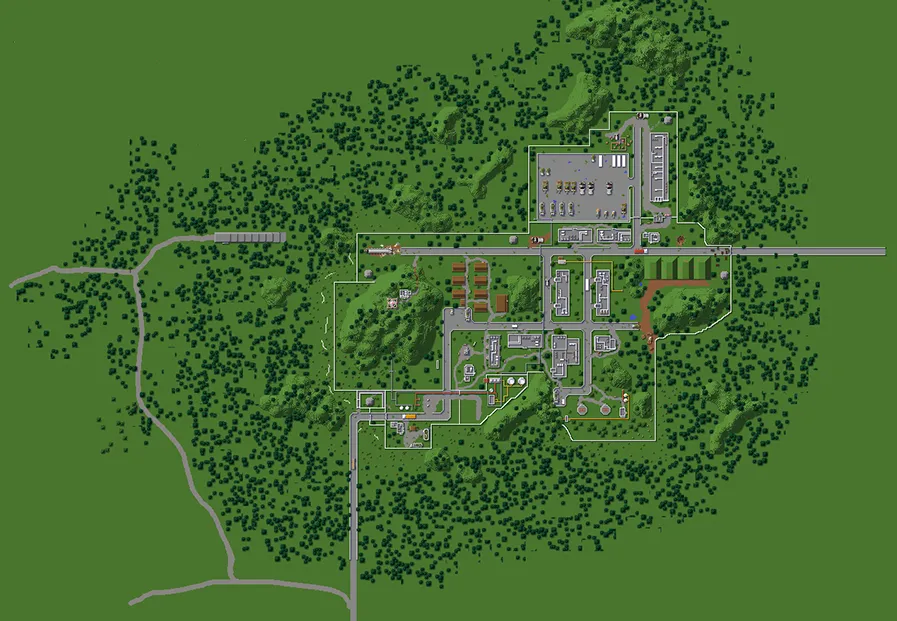 O'rta-7 harbiy shaharchasi — Minecraft xarita, rasm 2