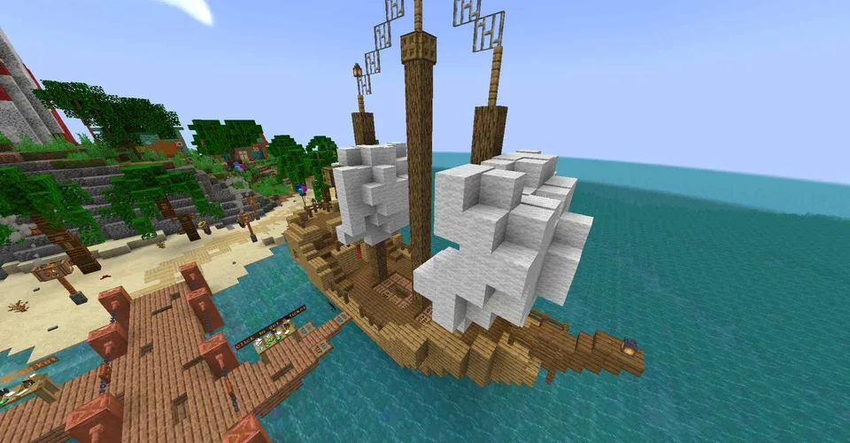 Kruiz simulyatori — Minecraft xarita, rasm 5