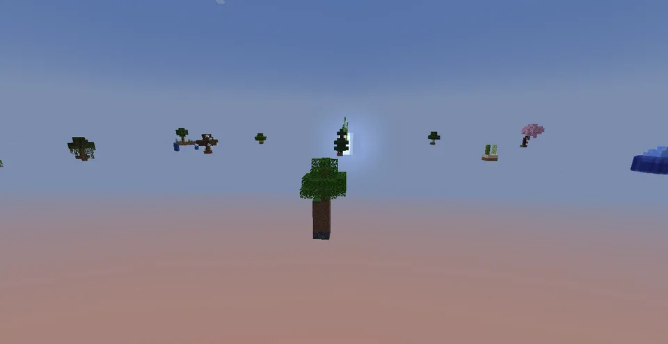 SkyBlock 25 ta orol — Minecraft xarita, rasm 2