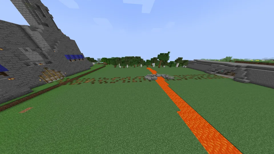 Qal'ani egallash: Moviy qizillarga qarshi — Minecraft xarita, rasm 2