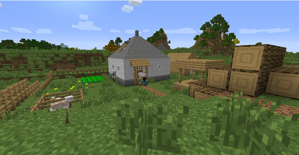 Sariq-yashil uyumdagi Medvedev — Minecraft xarita, rasm 4