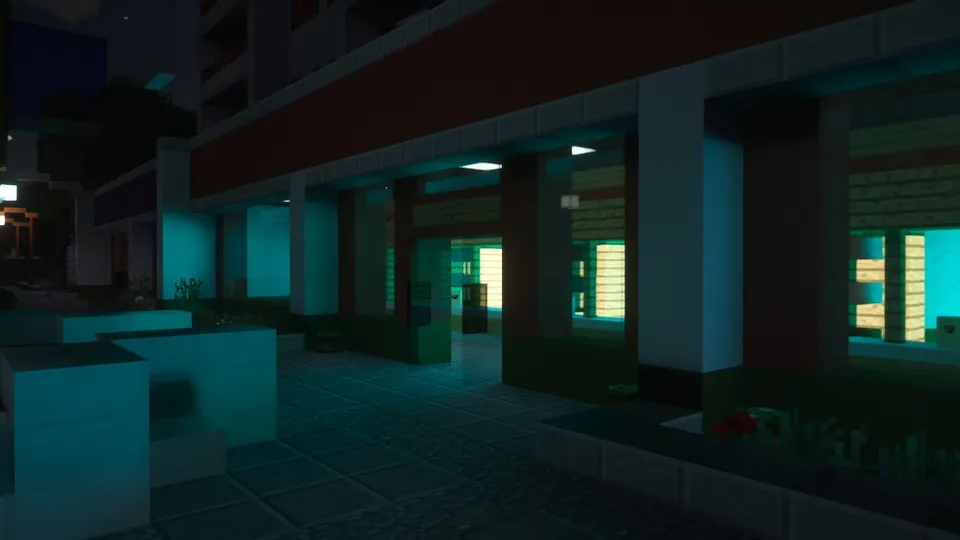 Rus shaharchasi bilan spawn — Minecraft xarita, rasm 5