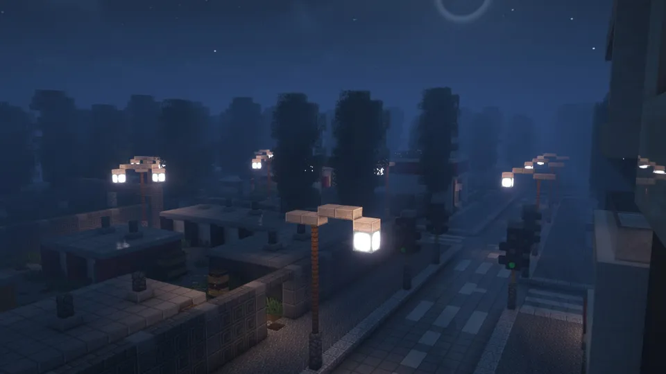 Rus shaharchasi bilan spawn — Minecraft xarita, rasm 6