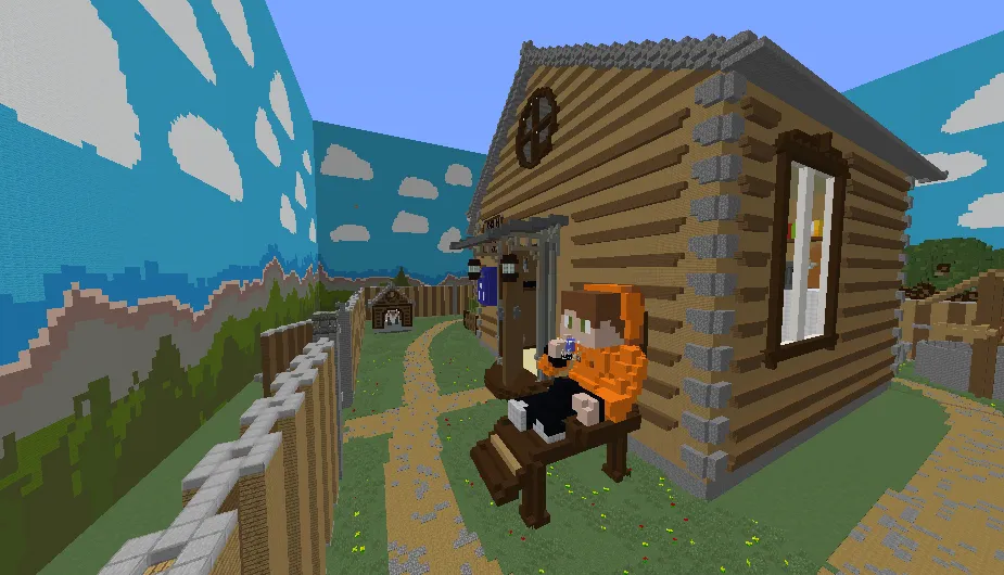 Kane uyi (yashirinish uchun xarita) — Minecraft xarita, rasm 2