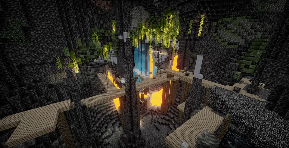 Sintetica'dan chuqurlikda omon qolish — Minecraft xarita, rasm 7