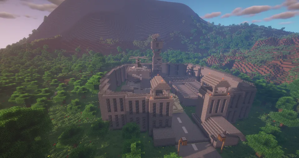 City leftover World — Minecraft xarita, rasm 2