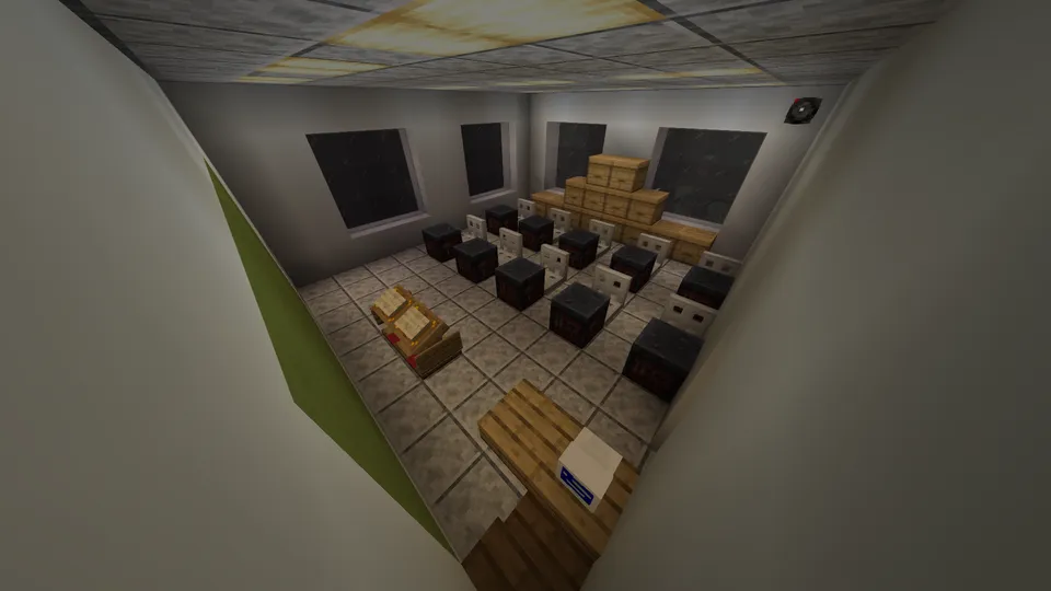 Maktabda yashirinish — Minecraft xarita, rasm 4