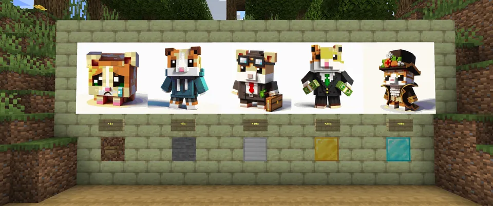 Hamster bosish — Minecraft xarita, rasm 3