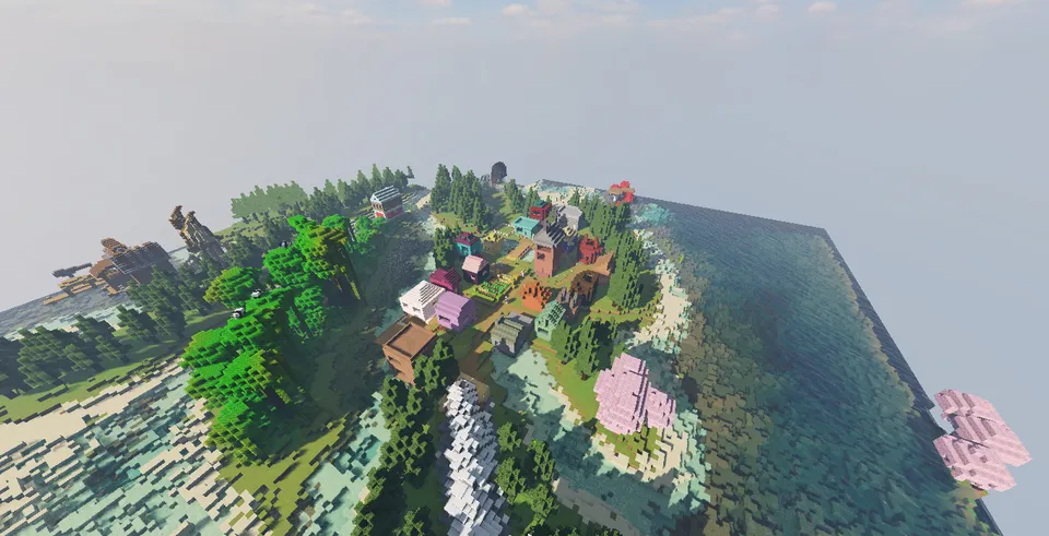 Sintetica dan qishloq sarguzashtlari — Minecraft xarita, rasm 6