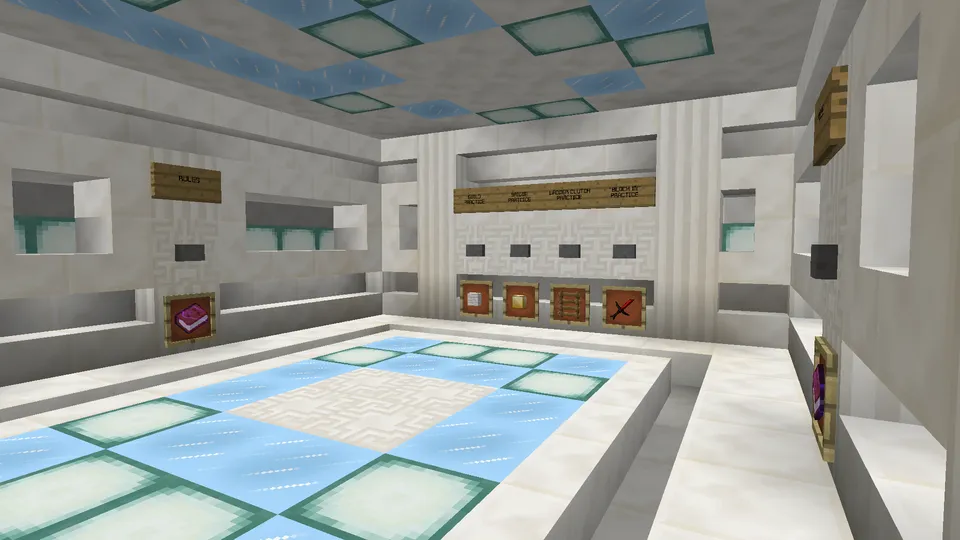 BedWars practice map — Minecraft xarita, rasm 7