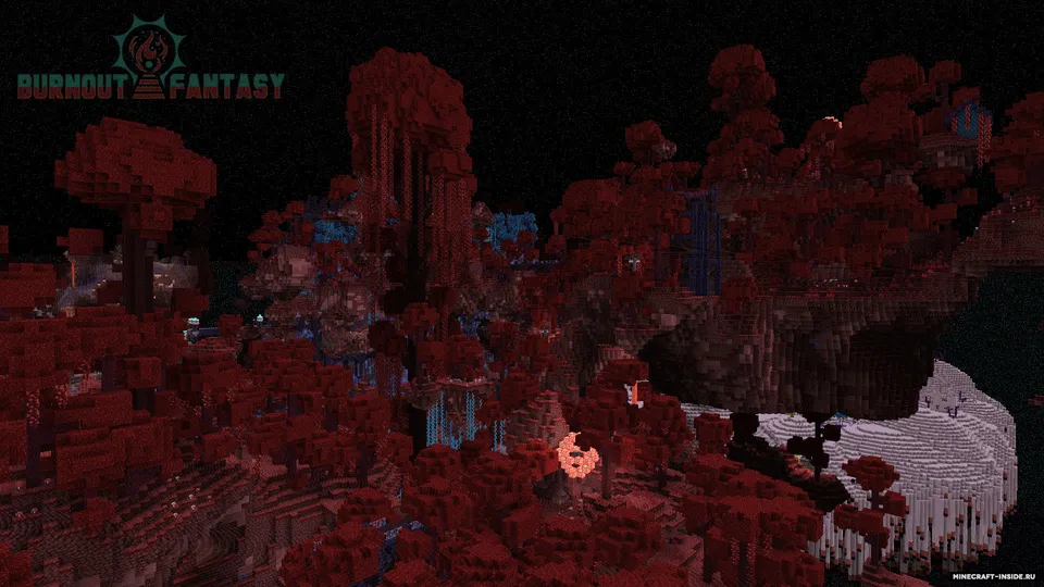 Burnout Fantasy — Minecraft xarita, rasm 3