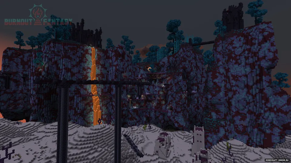 Burnout Fantasy — Minecraft xarita, rasm 4