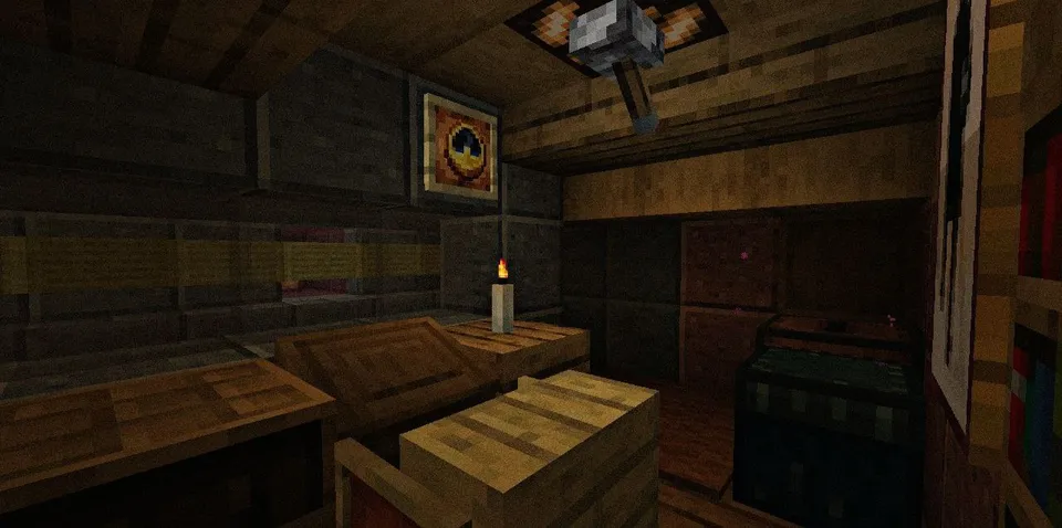 GLUZ bunkeri — Minecraft xarita, rasm 7