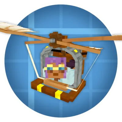 Create: Ornithopter Glider — Minecraft mod, rasm 1
