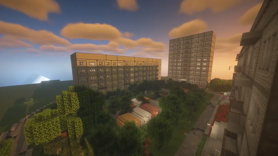 Post-Soviet Dvor — Minecraft xarita, rasm 3