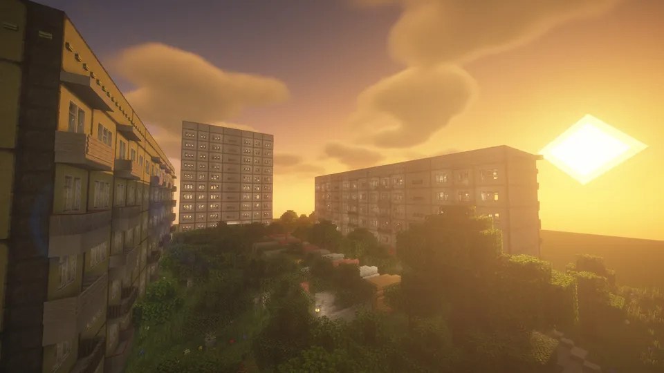 Post-Soviet Dvor — Minecraft xarita, rasm 4