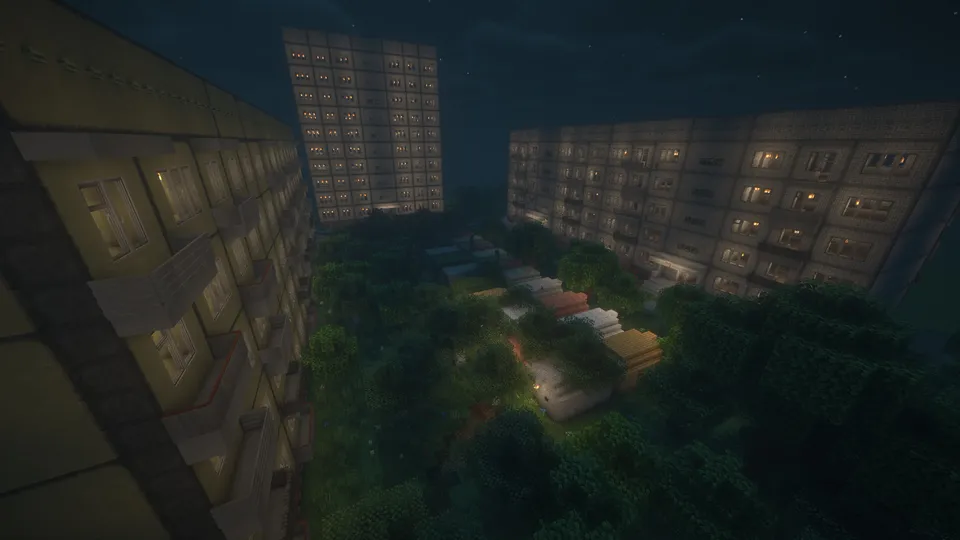 Post-Soviet Dvor — Minecraft xarita, rasm 5