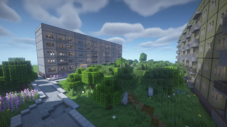 Post-Soviet Dvor — Minecraft xarita, rasm 6