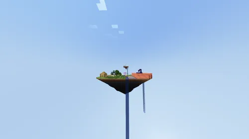 Anomal sky island surv — Minecraft xarita, rasm 1