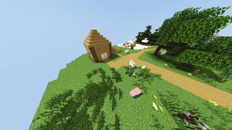 Anomal sky island surv — Minecraft xarita, rasm 2