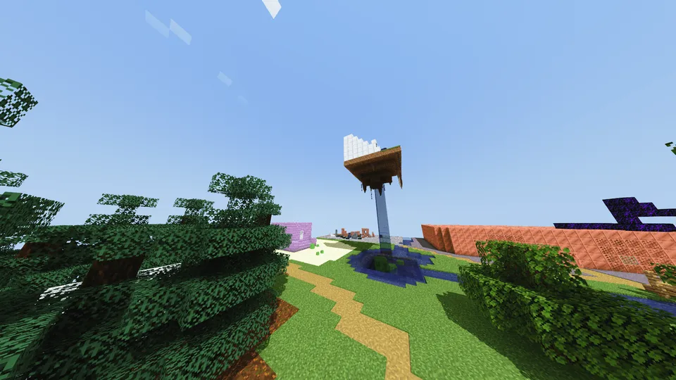 Anomal sky island surv — Minecraft xarita, rasm 3