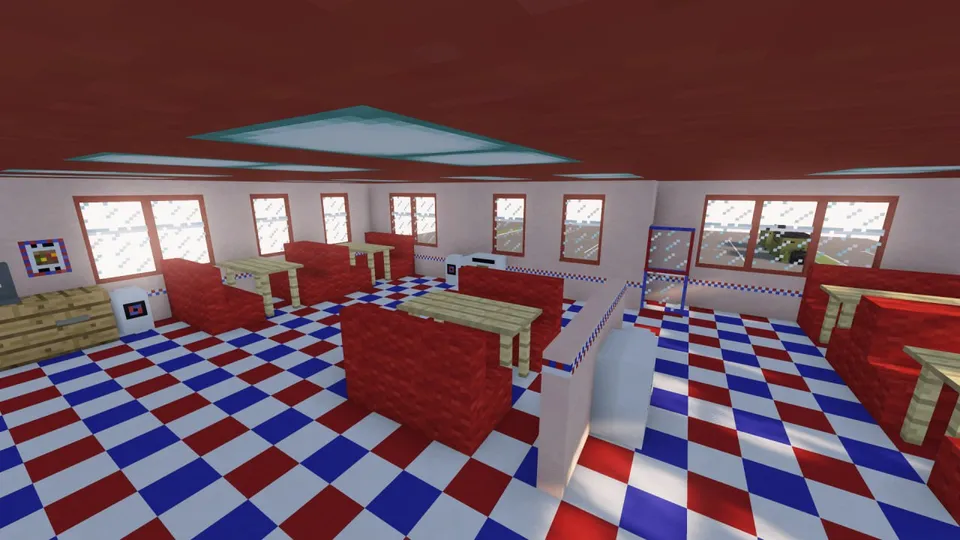 Fastfud restorani — Minecraft xarita, rasm 2