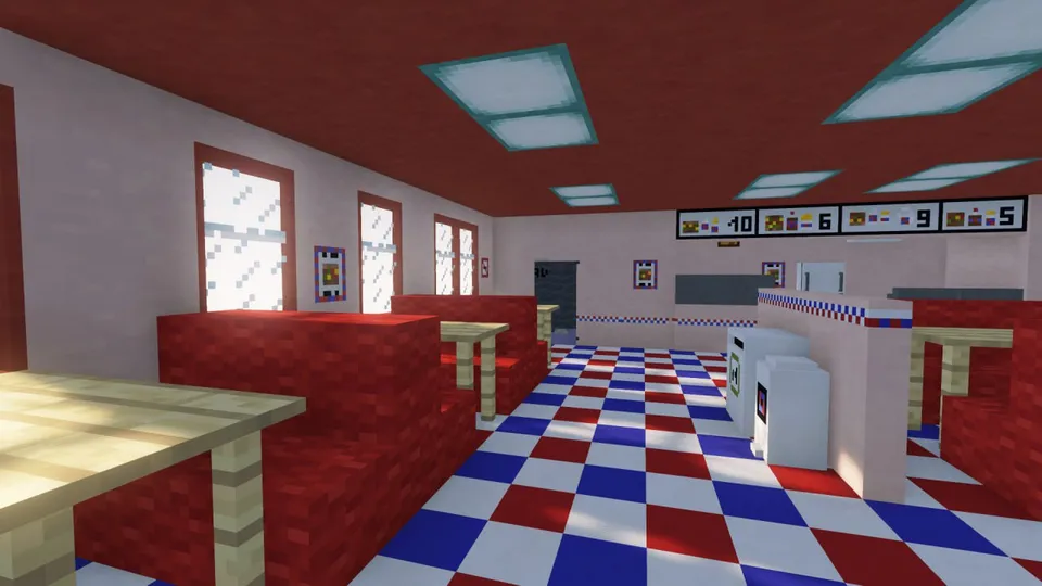 Fastfud restorani — Minecraft xarita, rasm 3