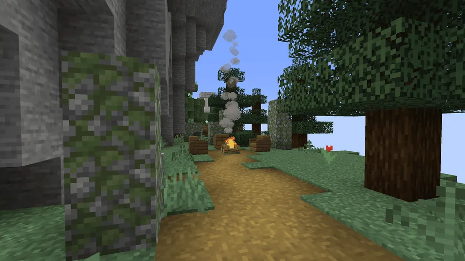 Parkour Volcano — Minecraft xarita, rasm 3