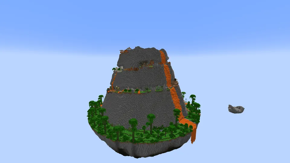 Parkour Volcano — Minecraft xarita, rasm 7