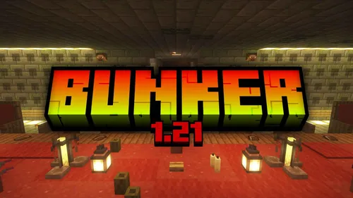 Bunker stol o'yini — Minecraft xarita, rasm 1