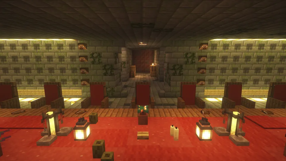 Bunker stol o'yini — Minecraft xarita, rasm 5