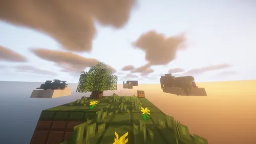 EnderSkyBlock — Minecraft xarita, rasm 1
