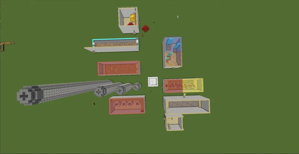BedWars amaliyoti — Minecraft xarita, rasm 2