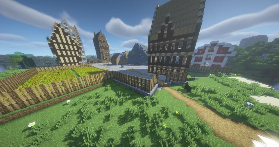 Dehqon omon qolishi — Minecraft xarita, rasm 2