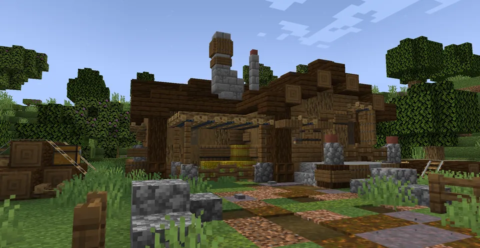 Uzoq qishloq — Minecraft xarita, rasm 2