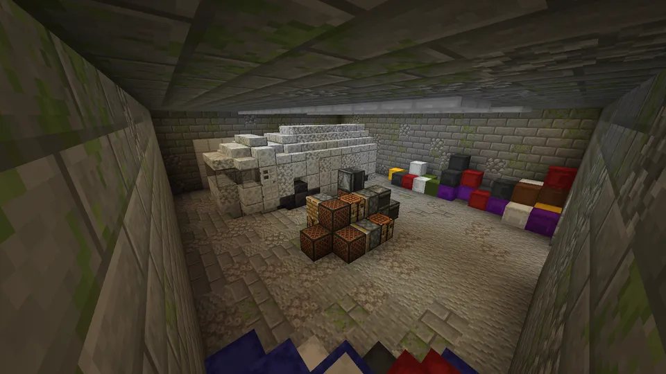 Qamoqxonada berkmachoq — Minecraft xarita, rasm 2