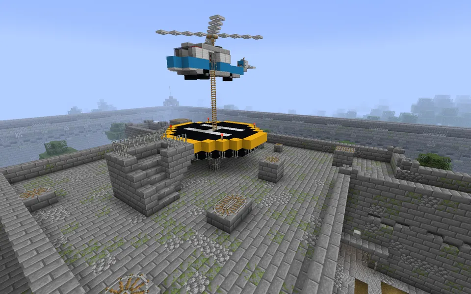 Qamoqxonada berkmachoq — Minecraft xarita, rasm 3
