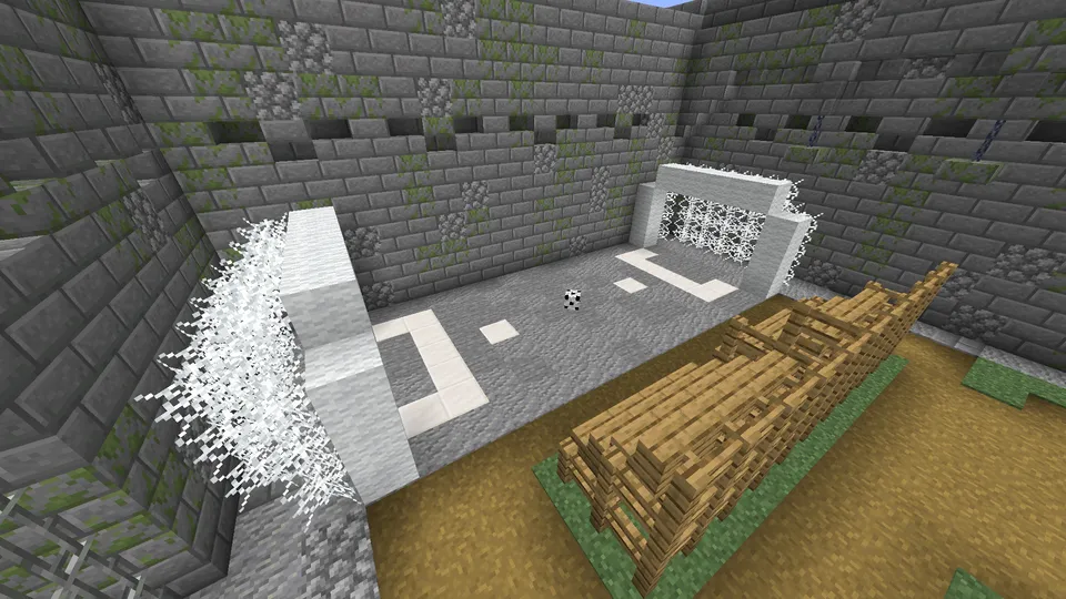Qamoqxonada berkmachoq — Minecraft xarita, rasm 6