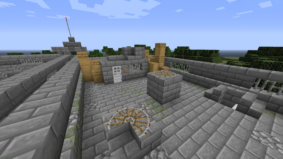 Qamoqxonada berkmachoq — Minecraft xarita, rasm 7