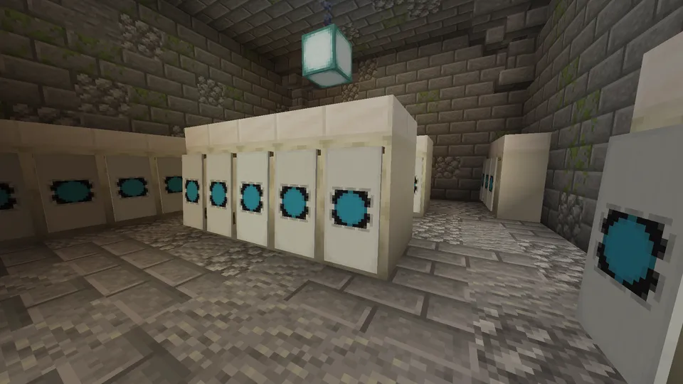 Qamoqxonada berkmachoq — Minecraft xarita, rasm 8
