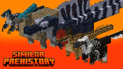Similar Prehistory — Minecraft mod, rasm 1