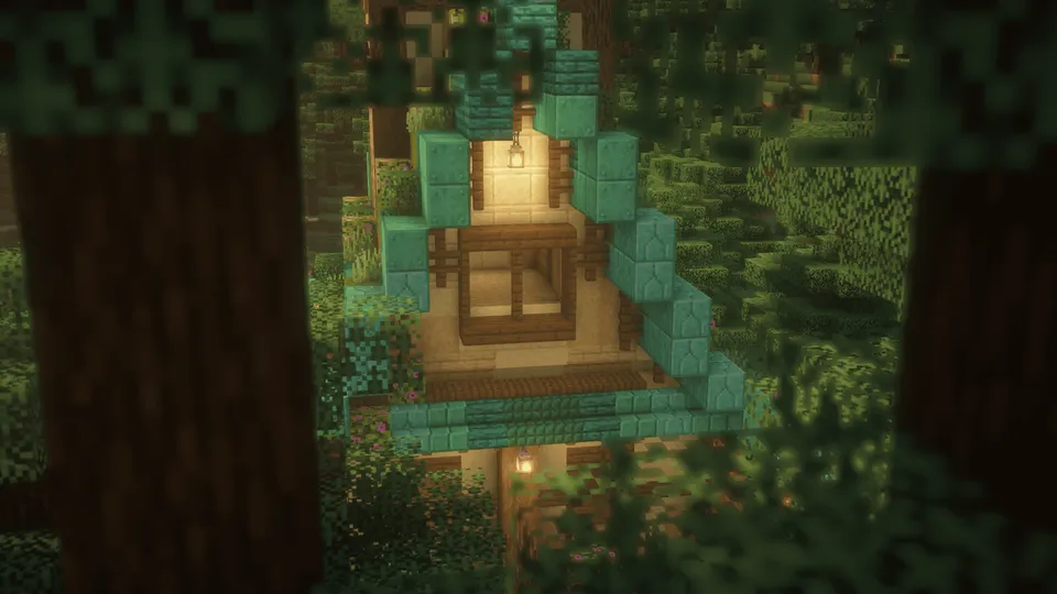 O'rmondagi Agrusif uyi — Minecraft xarita, rasm 6