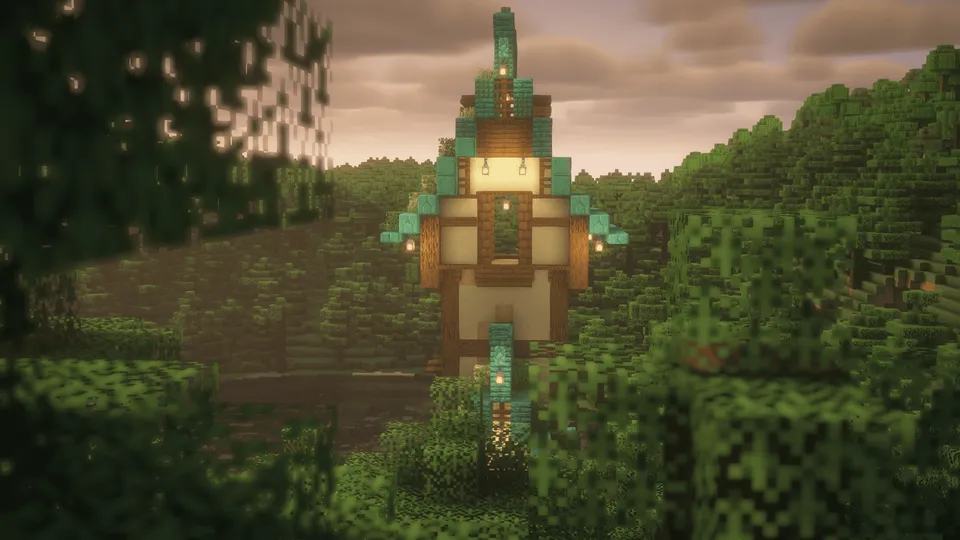O'rmondagi Agrusif uyi — Minecraft xarita, rasm 7